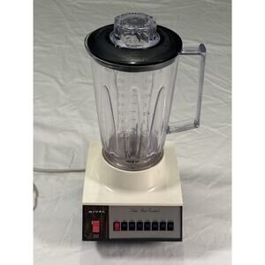 Vintage Rival Solid State Control 7 Speed Blender W/ Touch Blend WORKS Model 933